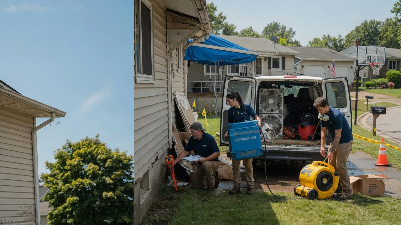 Ceiling Leak Cleanup in Cresco, IA near me